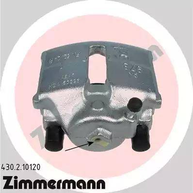 Zimmermann 430.2.10120 - Étrier de frein cwaw.fr