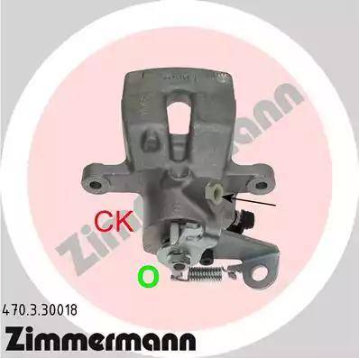 Zimmermann 470.3.30018 - Étrier de frein cwaw.fr