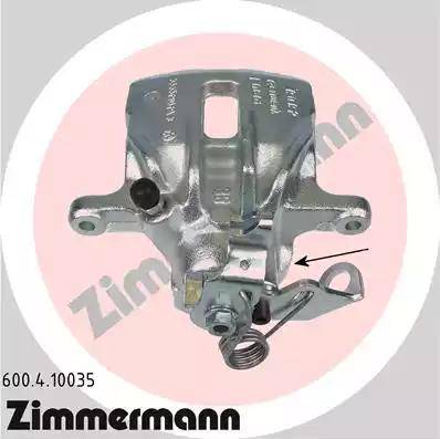 Zimmermann 600.4.10035 - Étrier de frein cwaw.fr