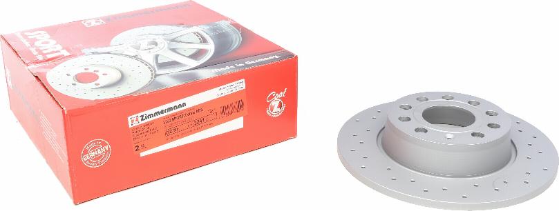 Zimmermann 600.3241.52 - Disque de frein cwaw.fr