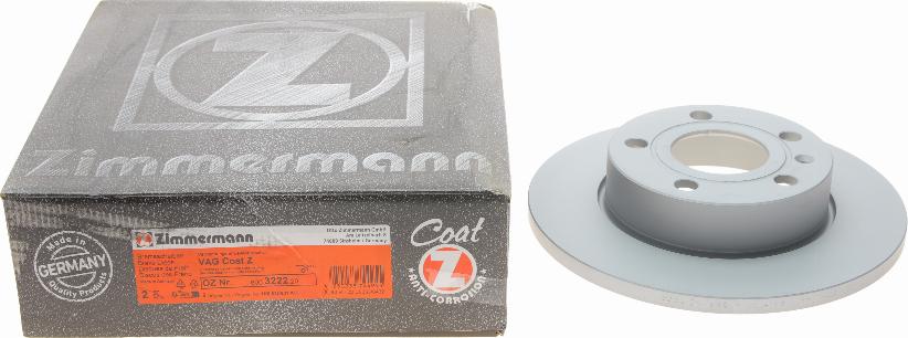 Zimmermann 600.3222.20 - Disque de frein cwaw.fr