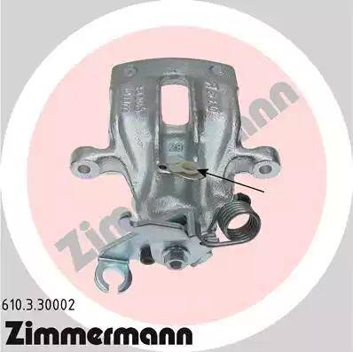 Zimmermann 610.3.30002 - Étrier de frein cwaw.fr