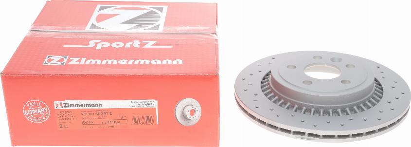 Zimmermann 610.3718.52 - Disque de frein cwaw.fr