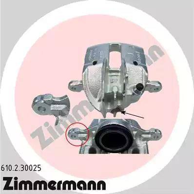 Zimmermann 610.2.30025 - Étrier de frein cwaw.fr