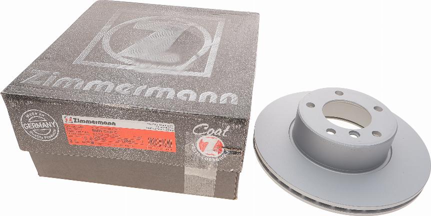 Zimmermann 150.1284.20 - Disque de frein cwaw.fr