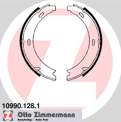 Zimmermann 10990.128.1 - Jeu de mâchoires de frein, frein de stationnement cwaw.fr