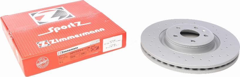 Zimmermann 100.3356.52 - Disque de frein cwaw.fr