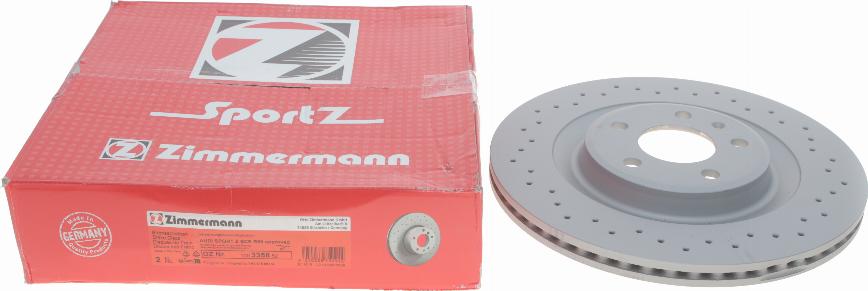 Zimmermann 100.3358.52 - Disque de frein cwaw.fr