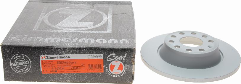 Zimmermann 100.3315.20 - Disque de frein cwaw.fr