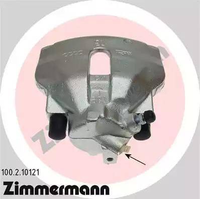 Zimmermann 100.2.10121 - Étrier de frein cwaw.fr