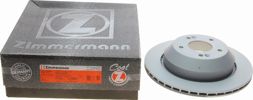 Zimmermann 320.3816.20 - Disque de frein cwaw.fr