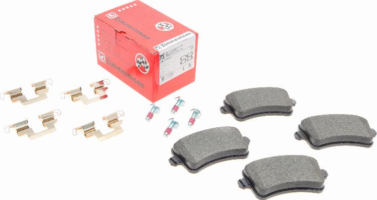 Zimmermann 24606.175.2 - Kit de plaquettes de frein, frein à disque cwaw.fr