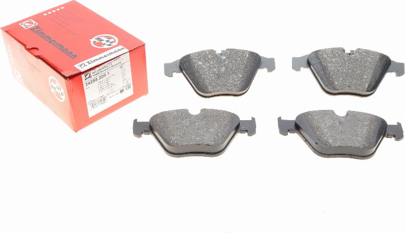 Zimmermann 24255.200.1 - Kit de plaquettes de frein, frein à disque cwaw.fr