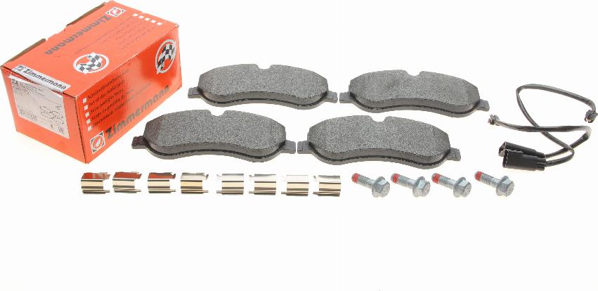 Zimmermann 25602.170.3 - Kit de plaquettes de frein, frein à disque cwaw.fr