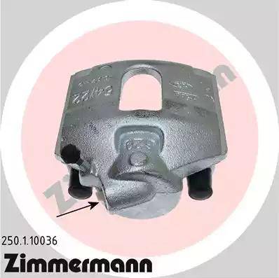 Zimmermann 250.1.10036 - Étrier de frein cwaw.fr