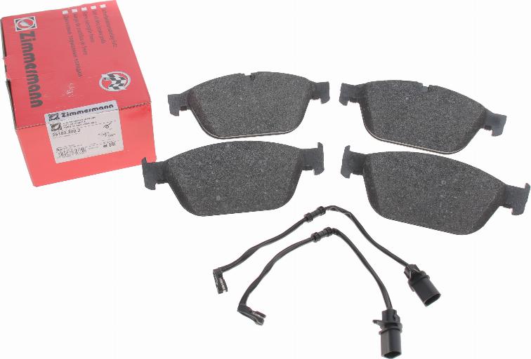 Zimmermann 25160.200.2 - Kit de plaquettes de frein, frein à disque cwaw.fr