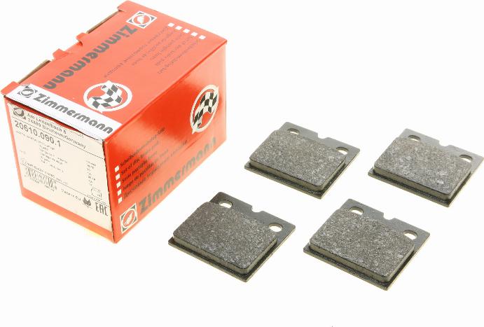 Zimmermann 20610.090.1 - Kit de plaquettes de frein, disque de frein de stationnement cwaw.fr