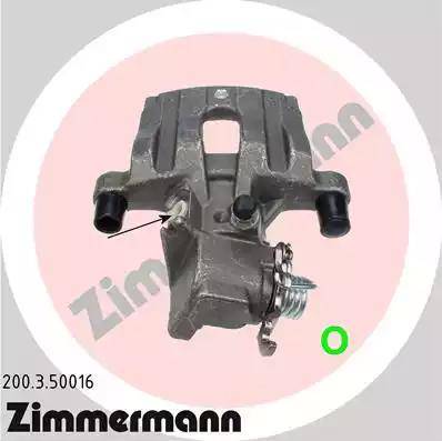 Zimmermann 200.3.50016 - Étrier de frein cwaw.fr