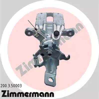 Zimmermann 200.3.50003 - Étrier de frein cwaw.fr