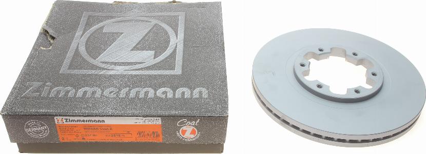 Zimmermann 200.2516.20 - Disque de frein cwaw.fr