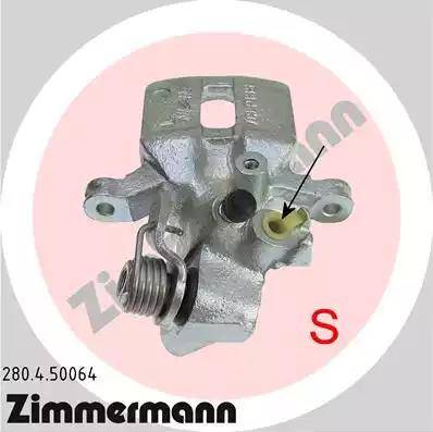 Zimmermann 280.4.50064 - Étrier de frein cwaw.fr