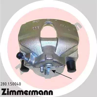 Zimmermann 280.1.50040 - Étrier de frein cwaw.fr