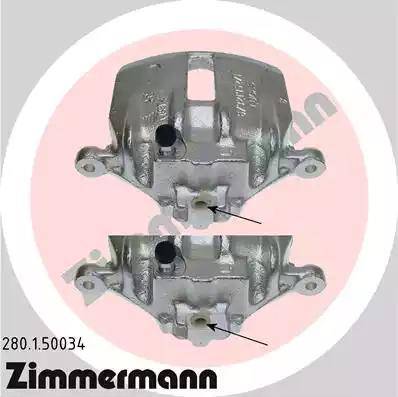 Zimmermann 280.1.50034 - Étrier de frein cwaw.fr