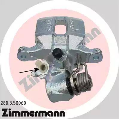 Zimmermann 280.3.50060 - Étrier de frein cwaw.fr