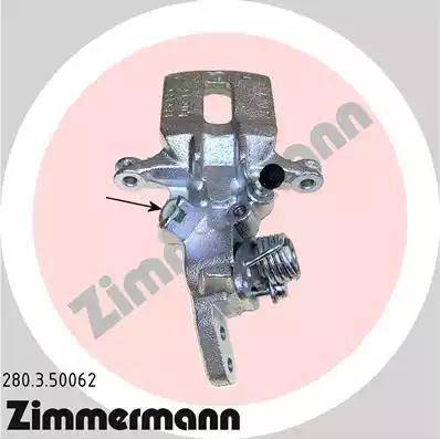 Zimmermann 280.3.50062 - Étrier de frein cwaw.fr