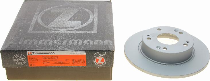 Zimmermann 280.3169.20 - Disque de frein cwaw.fr