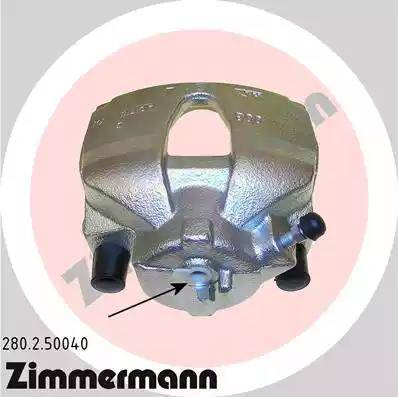 Zimmermann 280.2.50040 - Étrier de frein cwaw.fr