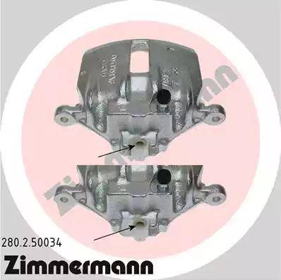 Zimmermann 280.2.50034 - Étrier de frein cwaw.fr