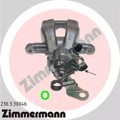 Zimmermann 230.3.30046 - Étrier de frein cwaw.fr