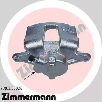 Zimmermann 230.3.30026 - Étrier de frein cwaw.fr