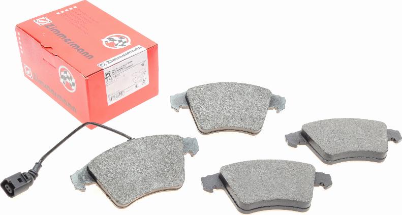 Zimmermann 23746.175.1 - Kit de plaquettes de frein, frein à disque cwaw.fr