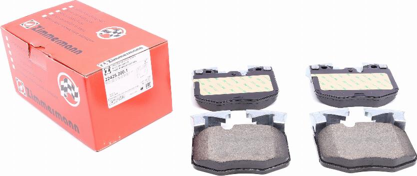 Zimmermann 22425.200.1 - Kit de plaquettes de frein, frein à disque cwaw.fr