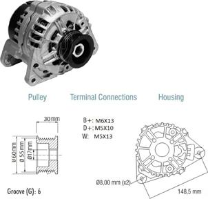 ZM ZM 90.109.03 - Alternateur cwaw.fr