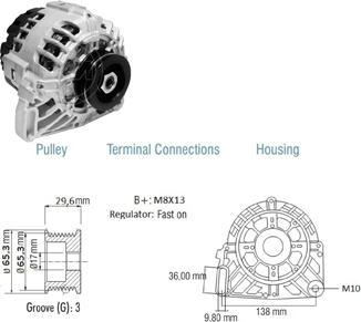 ZM ZM 90.203.01 - Alternateur cwaw.fr