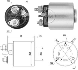 ZM ZM-599 - Contacteur, démarreur cwaw.fr