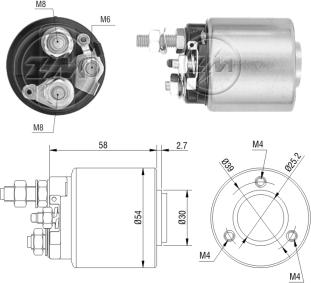 ZM ZM-590 - Contacteur, démarreur cwaw.fr