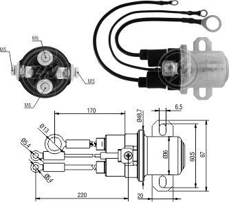 ZM ZM-5408 - Contacteur, démarreur cwaw.fr