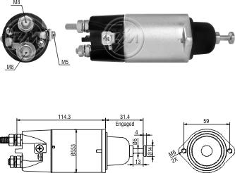 ZM ZM898 - Contacteur, démarreur cwaw.fr