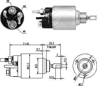 ZM ZM1379 - Contacteur, démarreur cwaw.fr