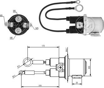 ZM ZM8408 - Contacteur, démarreur cwaw.fr