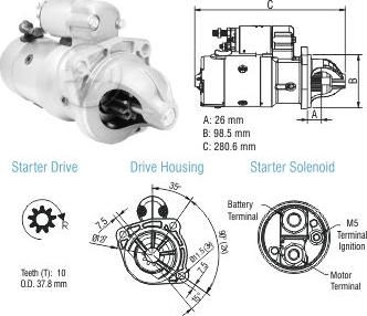 ZM ZM 80.480.05 - Démarreur cwaw.fr