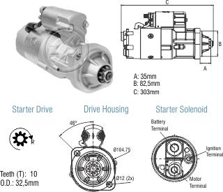 ZM ZM 80.481.04 - Démarreur cwaw.fr