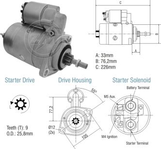 ZM ZM 80.106.07 - Démarreur cwaw.fr