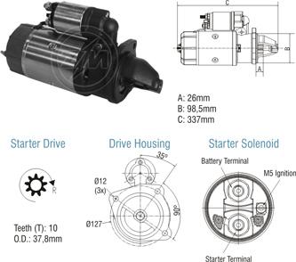 ZM ZM 80.102.07 - Démarreur cwaw.fr