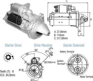 ZM ZM 80.130.12 - Démarreur cwaw.fr