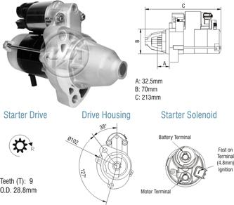 ZM ZM 80.705.02 - Démarreur cwaw.fr